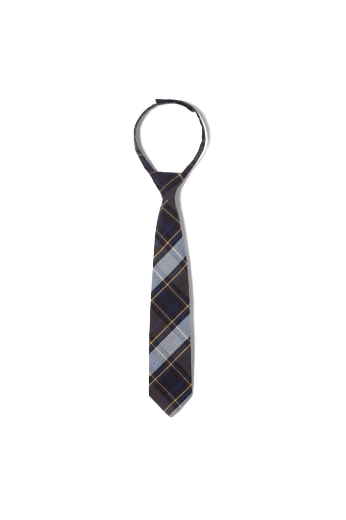French Toast Adjustable Plaid Tie