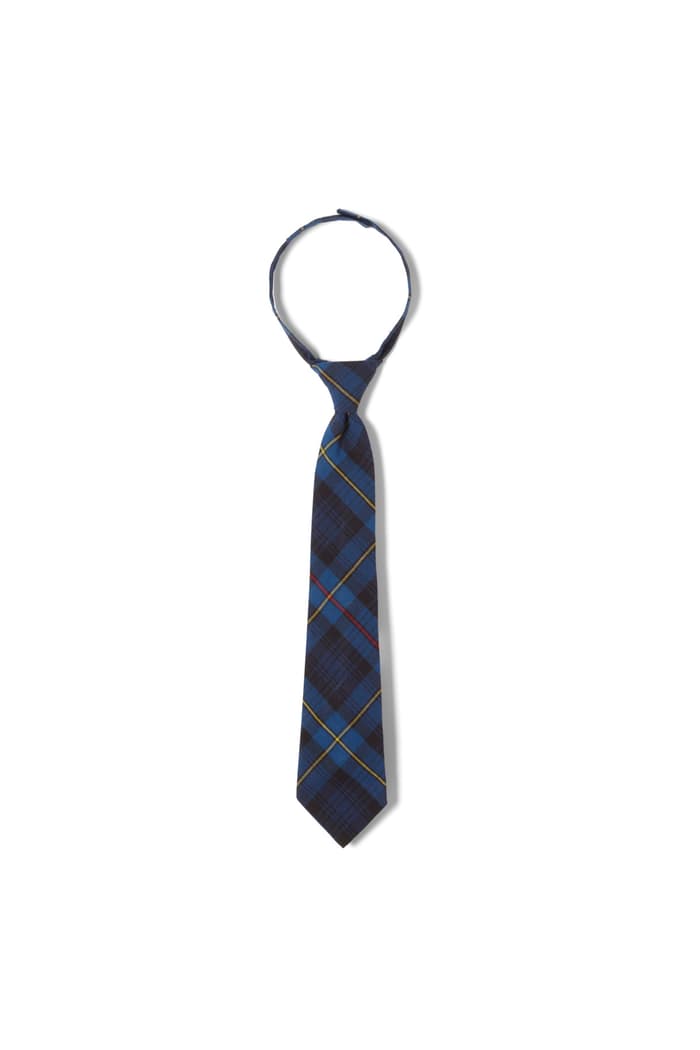 French Toast Adjustable Plaid Tie