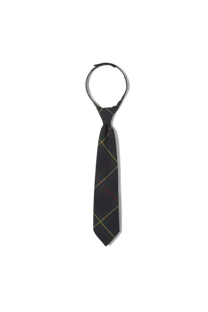 French Toast Adjustable Plaid Tie
