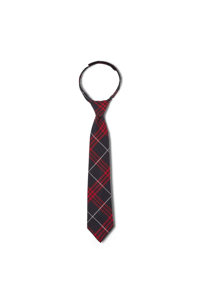 French Toast Adjustable Plaid Tie