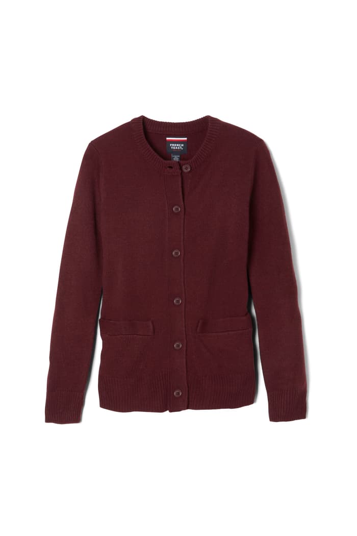 French Toast - Crewneck Sweater Cardigan Sizes (2T-20) All Colors