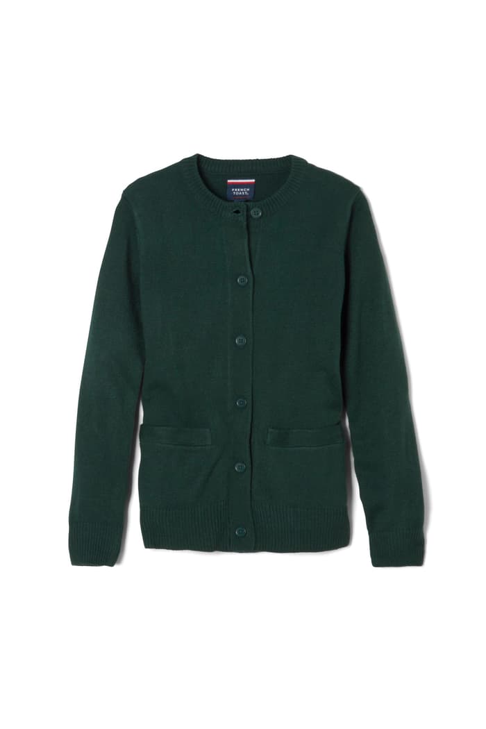 French Toast - Crewneck Sweater Cardigan Sizes (2T-20) All Colors