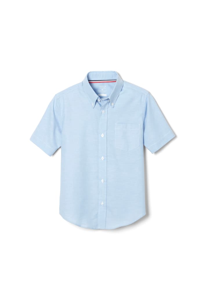 French Toast Short Sleeve Oxford Shirt Adult Sizes