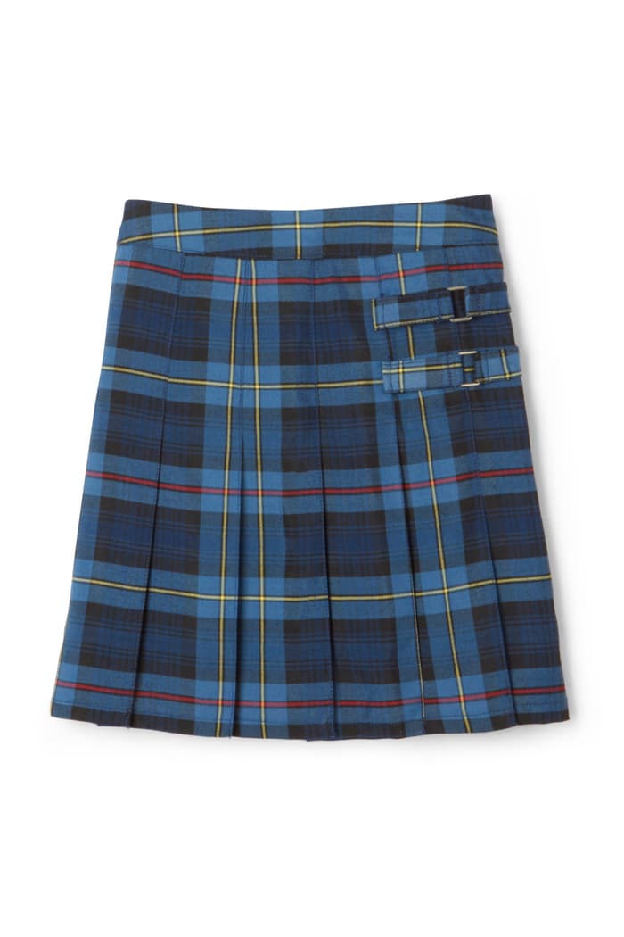 French Toast - Plaid Pleated two tab skort Sizes (4-14)