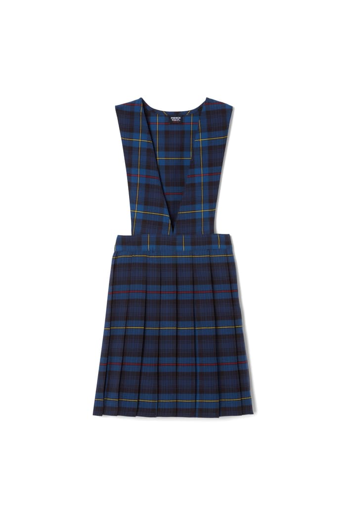 French Toast Plaid V-Neck Jumper Sizes (4-14)