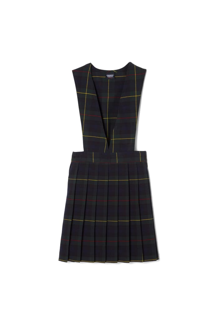 French Toast Plaid V-Neck Jumper Sizes (2T ,3T ,4T)