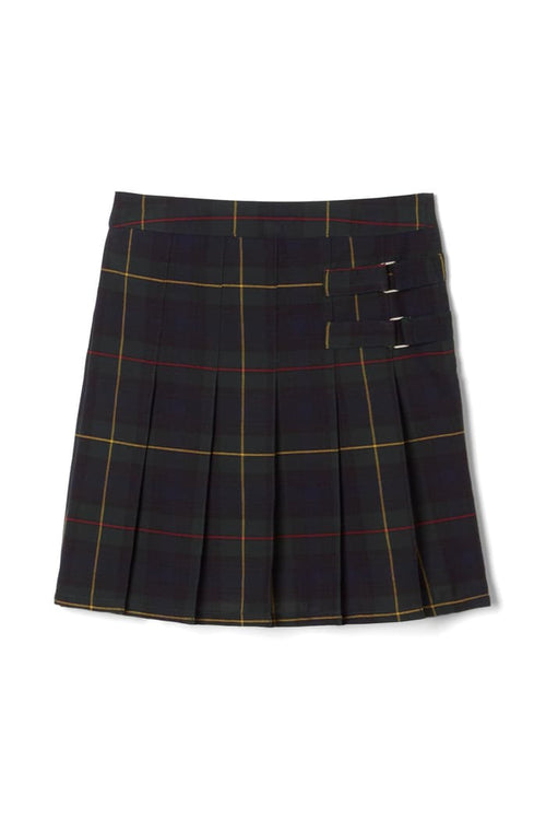 French Toast - Plaid Pleated two tab skort Sizes (4-14)