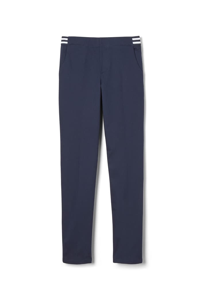 French Toast Girls Pull-On Skinny Fit Stretch Striped Elastic Waistband